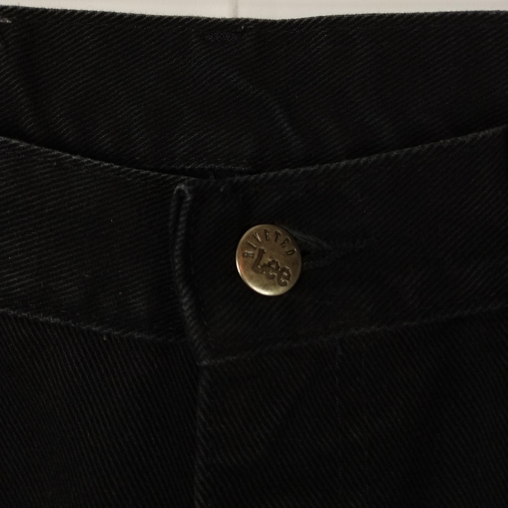 Vtg Lee riveted high waist mom jeans size 12L - Picture 4 of 7